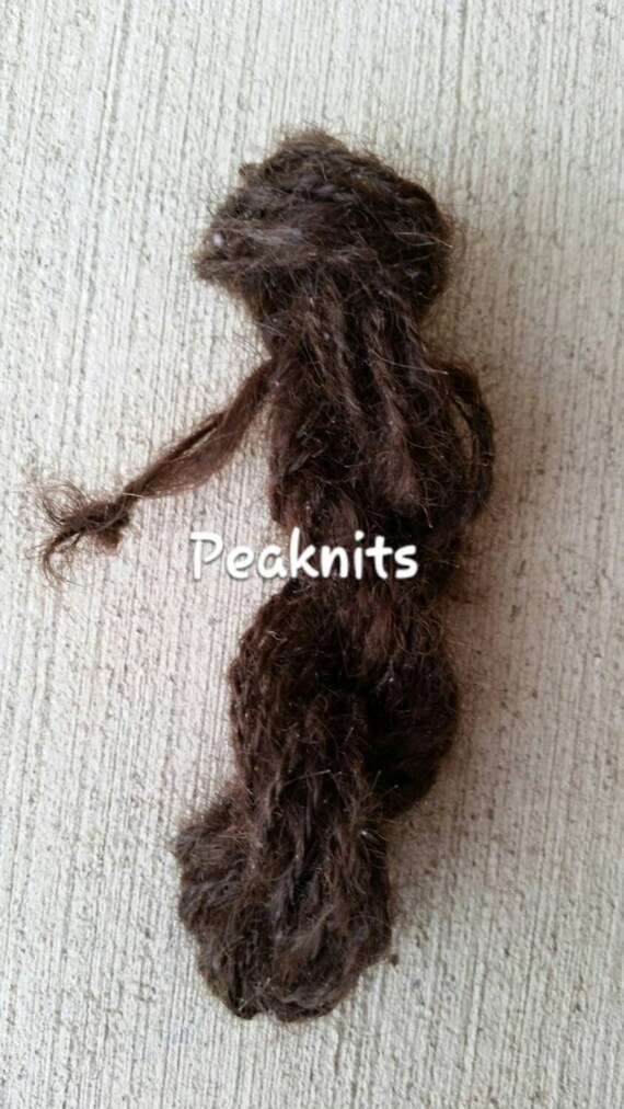 Human clearance hair yarn