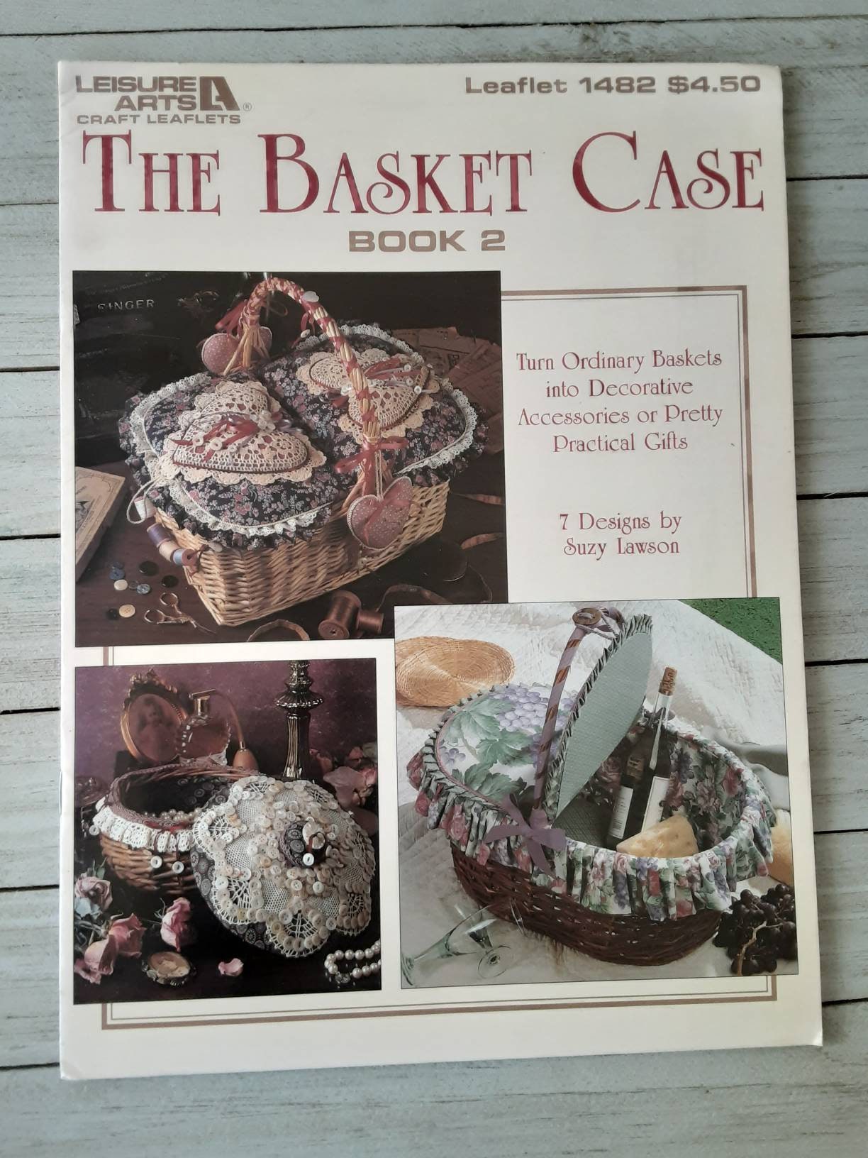 The Basket Case Book 2 Turn Ordinary Baskets Into Decorative Etsy