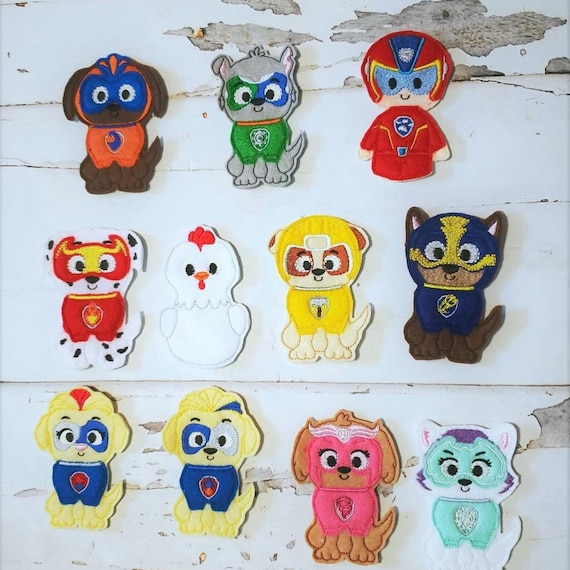 paw patrol puppets