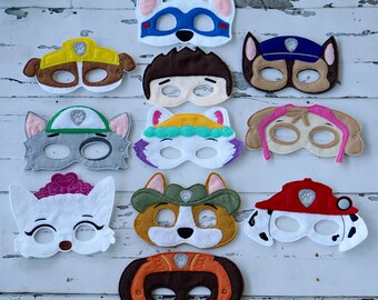 Paw Patrol Masks