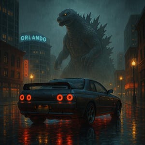 Nissan Skyline GTR R32 Godzilla