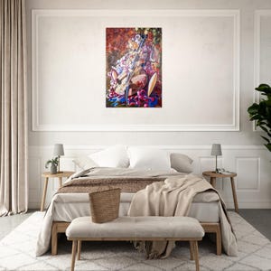 Melody 2 Aluminum Print - Vibrant, Durable Artwork for Modern Decor image 3