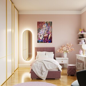 Melody 2 Aluminum Print - Vibrant, Durable Artwork for Modern Decor image 9