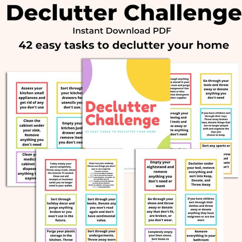 Declutter Home - Etsy