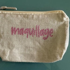Kosmetiktasche aus Baumwolle