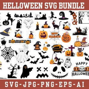 Retro Halloween SVG PNG Bundle,Cute Ghost Svg,T shirt svg,Halloween Cut Files For Cricut, Horror Svg,Vintage Halloween, Halloween Decor svg