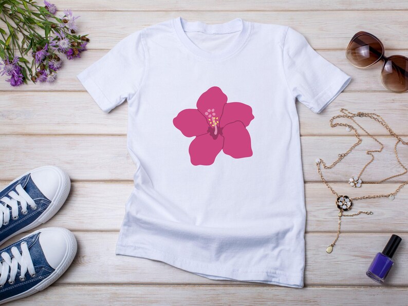 Hibiscus Flower SVG Bundle, Tropical Clipart (instant Download) - Etsy