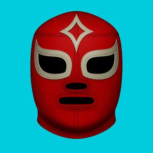 Handmade Custom Lucha Libre Wrestling Mask – Handmade Mexican Wrestler Costume – Adult Size Cosplay Mask