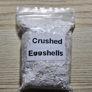 2 x 3 inch geplette eierschalen