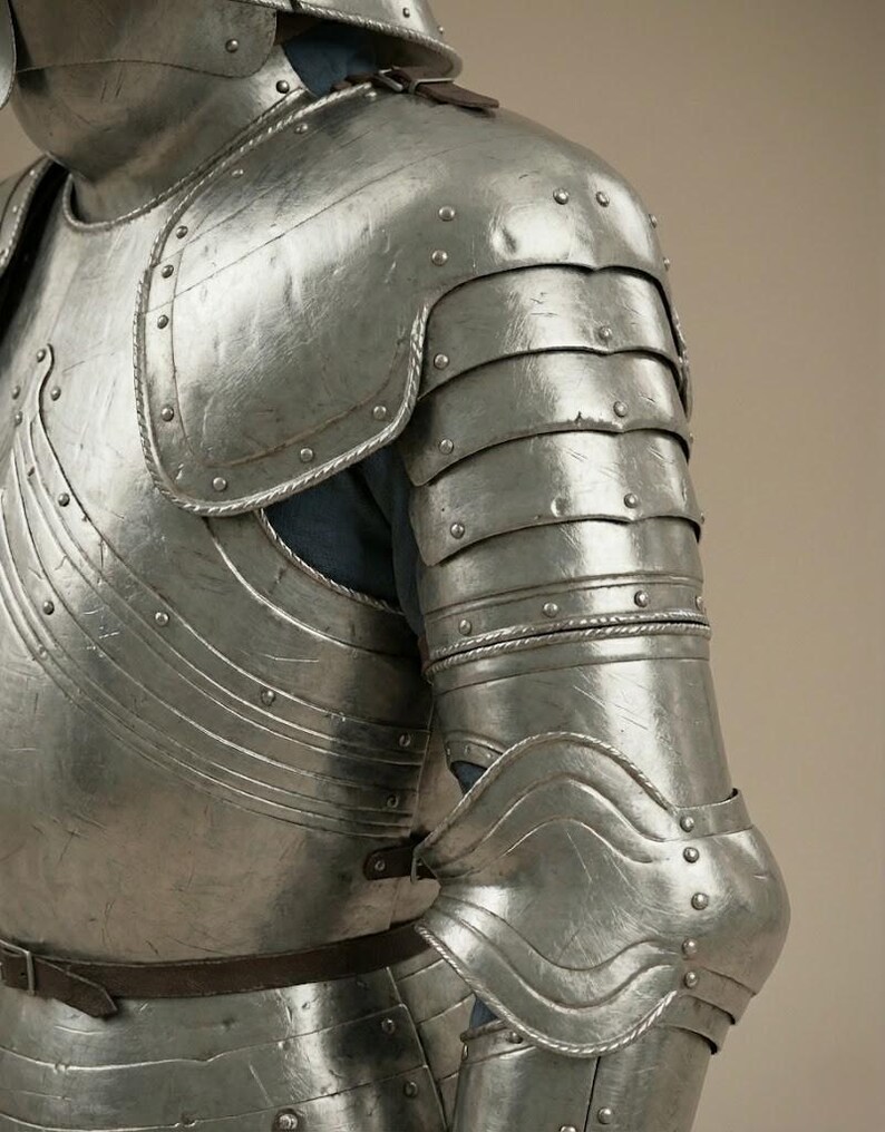 Medieval Knight Full Gothic Plate Armor Suit – Handmade Steel Cuirass ...
