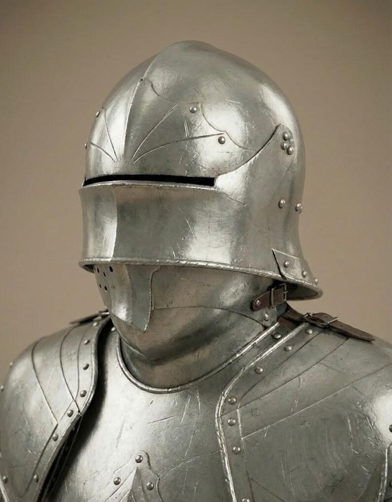 Medieval Knight Full Gothic Plate Armor Suit – Handmade Steel Cuirass ...
