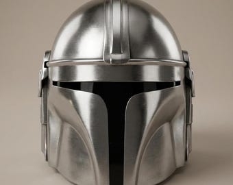 Mittelalterlicher Mandalorian Film Replika Helm Mittelalter Fantasy Krieger Helm | Handgefertigte Cosplay Rüstung | Sammler Replica Kostüm Prop