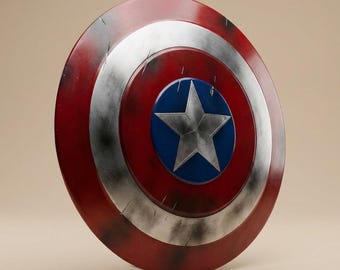 Schade aan metalen Captain America Shield: replica filmrekwisiet Avengers: cosplay of decor