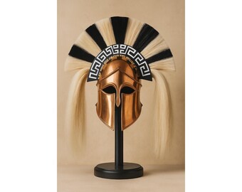 Medieval Steel Handmade Corinthian Helmet – Steel Knight Armor Helmet Replica | LARP Cosplay Collectible | Custom Historic Greek Design