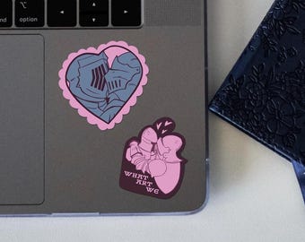Paquete de pegatinas de caballeros edición San Valentín