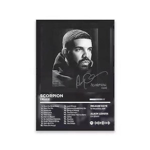 Rapper Album Cover Canvas Poster – Retro Hip-Hop Music Wall Art Print | Unframed Aesthetic for Bedroom, Studio... | Gift for Music Lovers