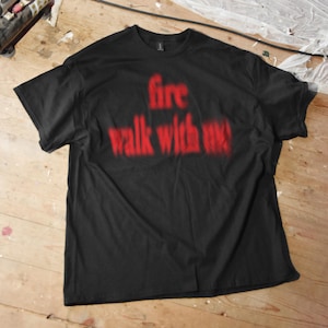 Twin Peaks T-Shirt, Fire Walk With Me T-Shirt, Inspired Twin Peaks Apparel, 90s Nostalgia Apparel, David Lynch Clothing