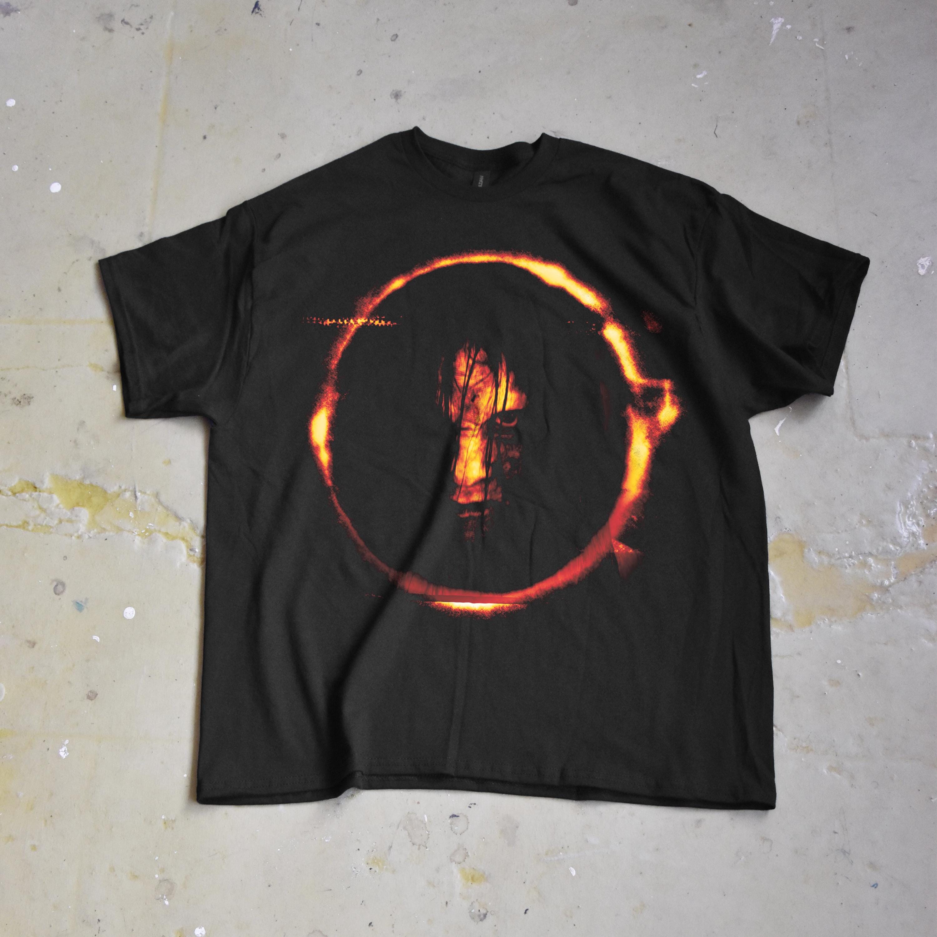 リングTシャツ - ヴィンテージの日本のホラー映画カルトクラシック 