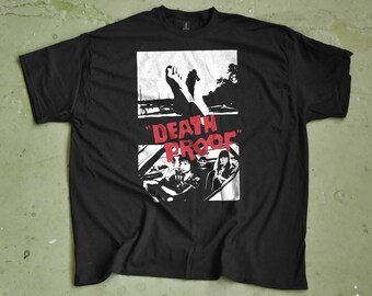 Death Proof Stuntman T-shirt Mike Tarantino Rodriguez Planet