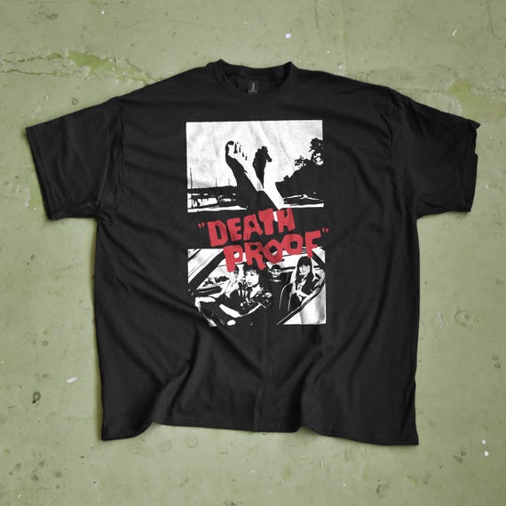Death Proof T-shirt, Quentin Tarantino Vintage Tee, Stuntman Mike