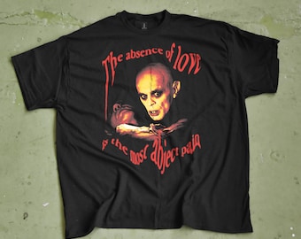 Nosferatu T-Shirt, Klaus Kinski, Vintage Gothic Horror Movie Shirt
