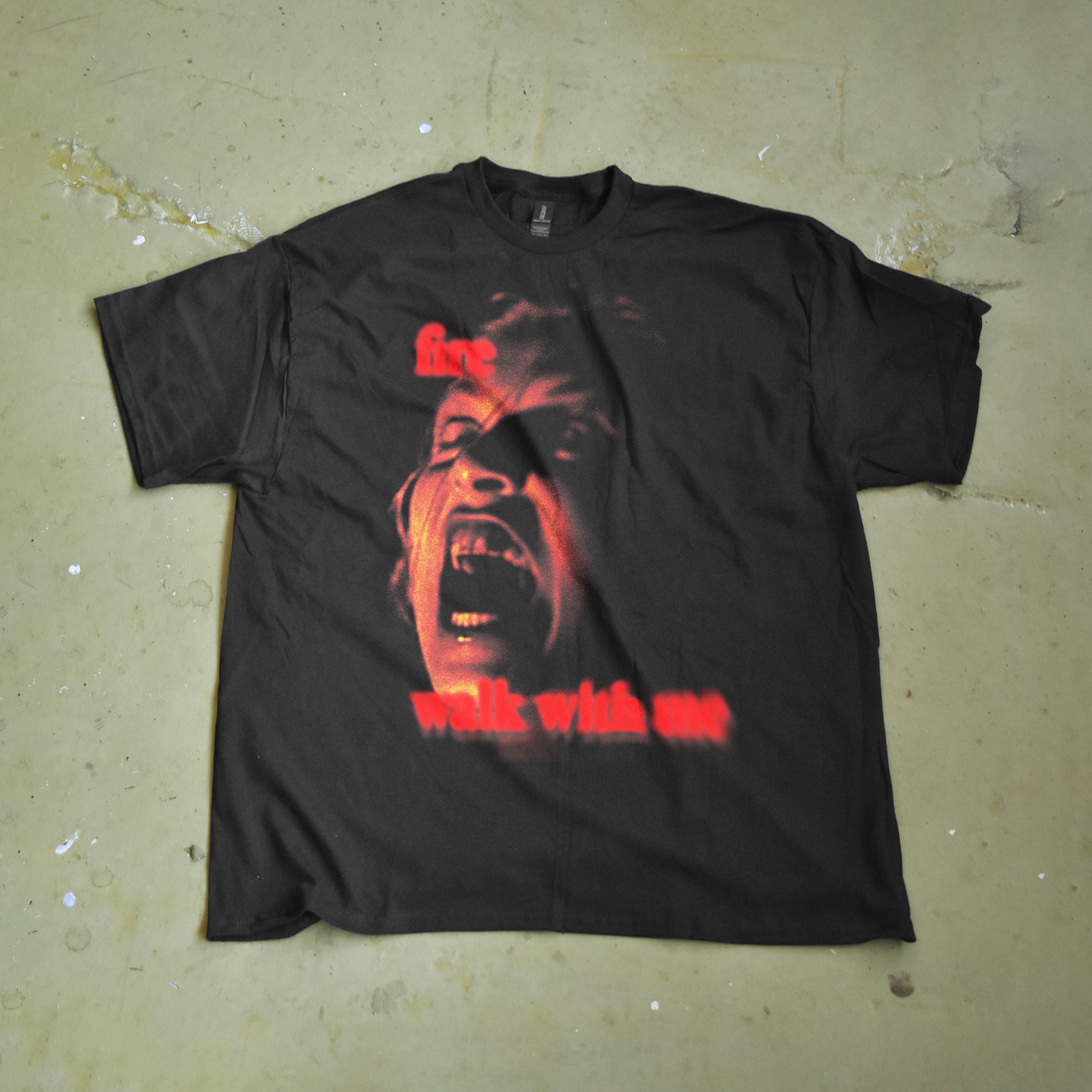 ツイン・ピークス Tシャツ | ローラ・パーマー スクリーム、ファイア 