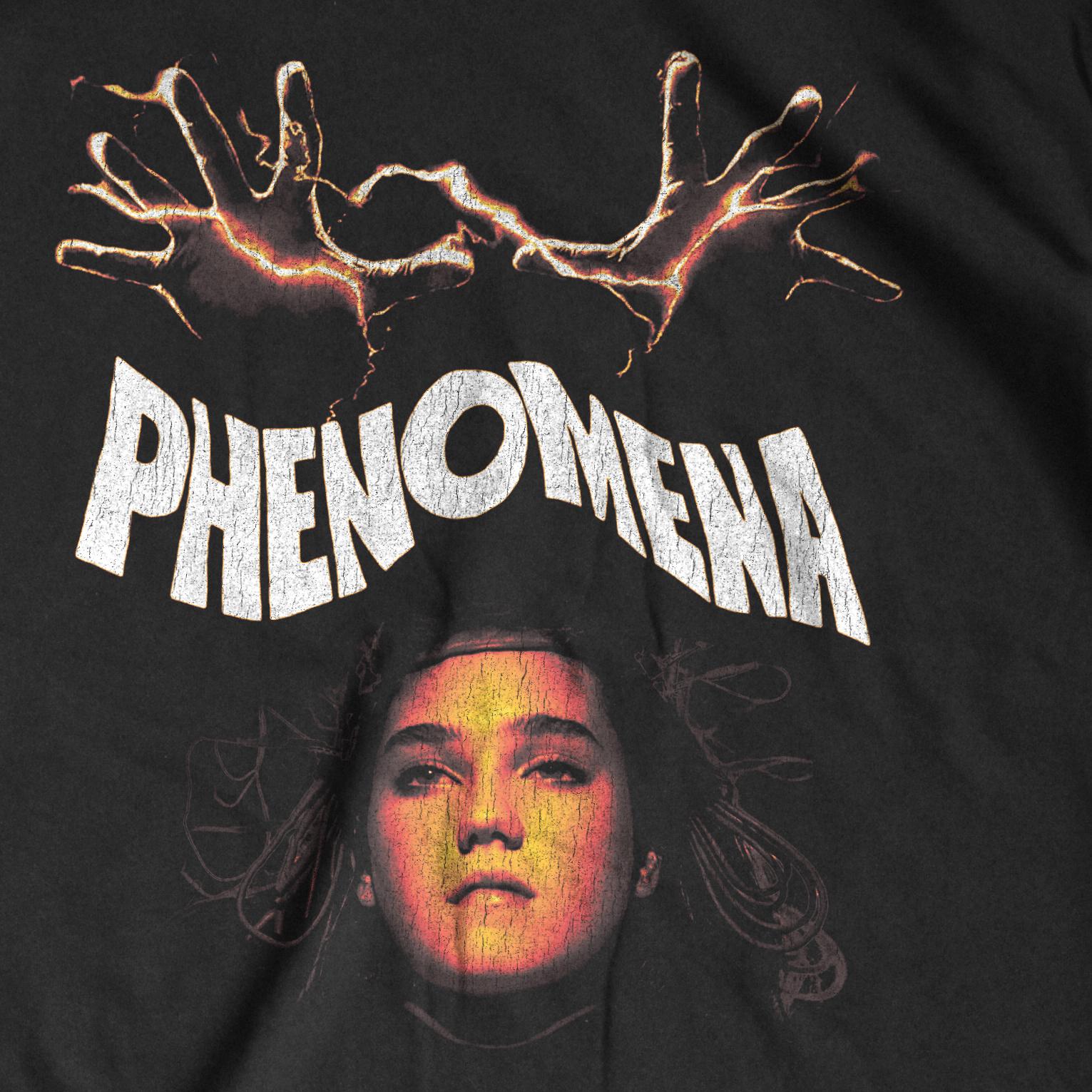 フェノメナ ホラー映画Tシャツ、ジェニファー・コネリー ダリオ 