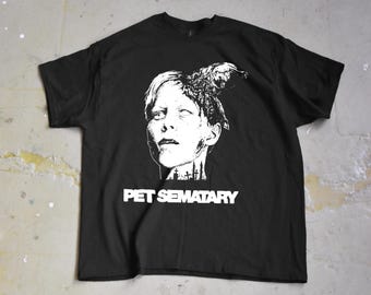 Pet Sematary T-Shirt, Stephen King Horror Movie Graphic Tee