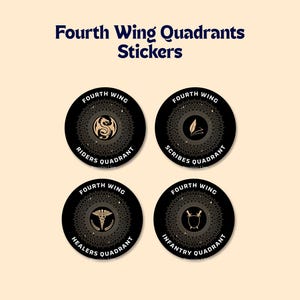 Digital Fourth Wing Stickers Stickersheet for Goodnotes Reading Journal Stickers Kindle Stickers PNG Zip Stickersheet The Empyrean Series