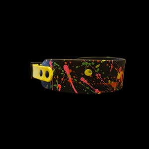 Biothane Splatter Dog Collar
