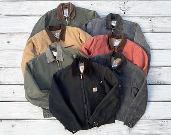 Carhartt J97 PTL Vintage XL Detroit - Black - Etsy