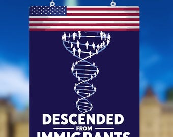 Anti-ICE Protest Poster: Immigrant Rights Rally Sign (Digital Download)