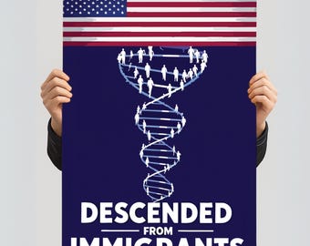 Anti-ICE Protest Poster: Immigrant Rights Rally Sign (Digital Download)