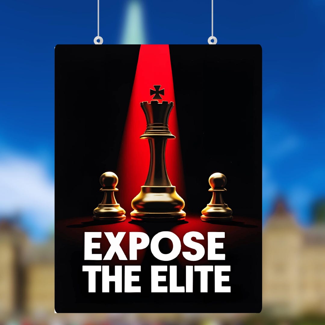 Expose Sign Expose the Elite Protest Sign: Anti-corruption Printable (digital ...