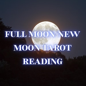 Video FULL/NEW MOON Tarot Reading Highly Accurate, Fast