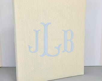 DISCONTINUED FABRIC BOOK - Cream Linen