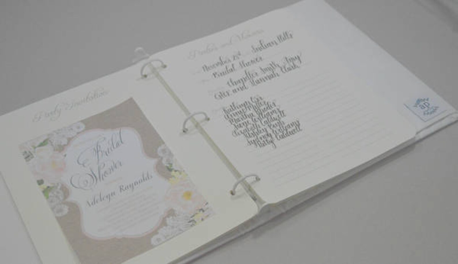 Wedding Memory Book Brides Book Guest Book Etsy