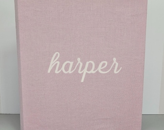 DISCONTINUED FABRIC BOOK - Mauve Linen