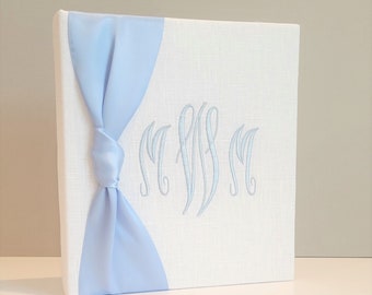 Monogrammed Wedding Book