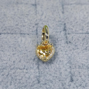 Pandora sparkling Heart Mini Dangle Charm