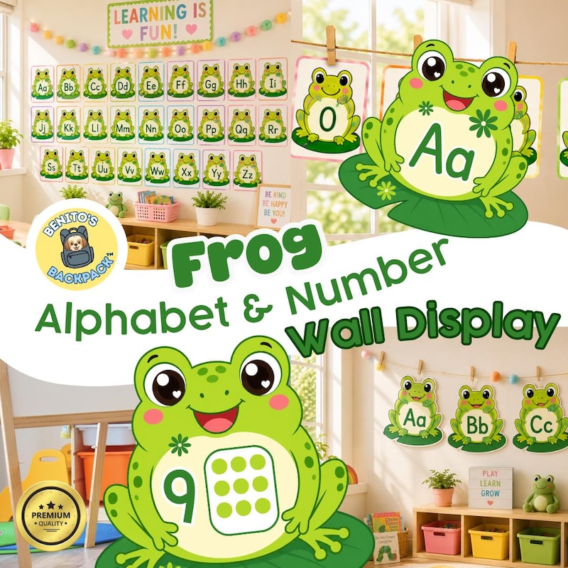 Frog Poster Classroom - Etsy