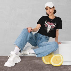 Cotton Crop Top: Rosey Club Style - Trendy Women&#39;s Wear
