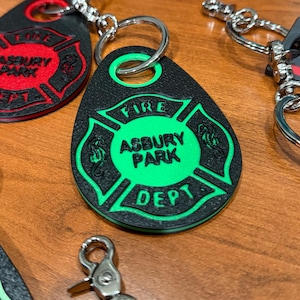 Custom Firefighter Accountability Tags – Durable 3D Printed, Personalized Gear Tags for First Responders