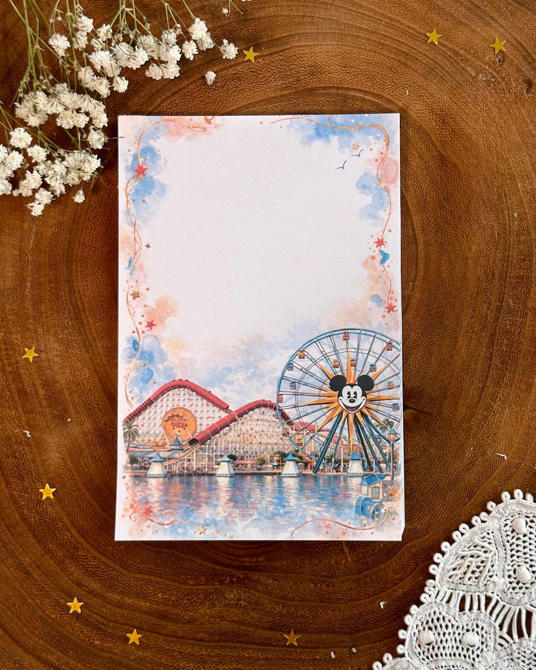 Disney California Adventure Notepad | Disneyland Park Stationery ...