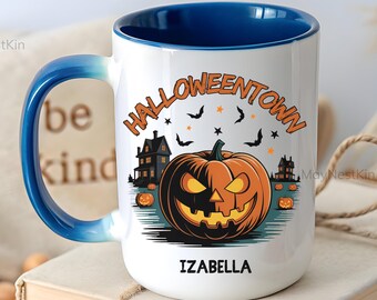 Custom Halloweentown Halloween Mug: Spooky Fall Decor Coffee Cup