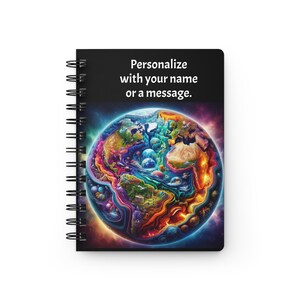 Inspirational Spiral Bound Journal - Motivational Notebook, Self-Help Journal, Gift for Writers, Thoughtful Quotes, Daily Reflection