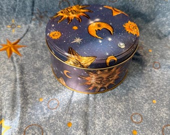 Vintage Celestial Tin