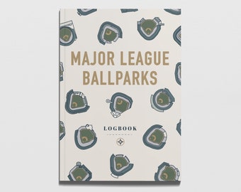 Baseball Stadium Logbook | Journal for Sports fans | Keep Track of Your Major League Travels