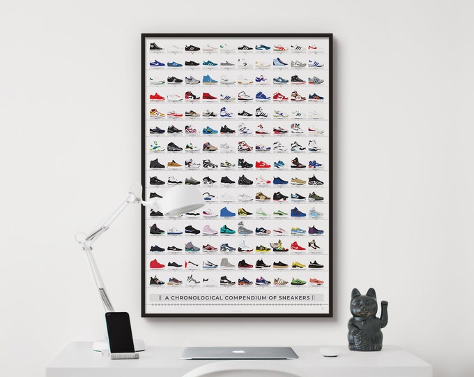 Sneaker Sport Air Shoes Wall Art Sport Canvas Print, Fine Art ...