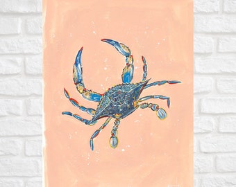 Maryland Blue Crab Fine Art Print